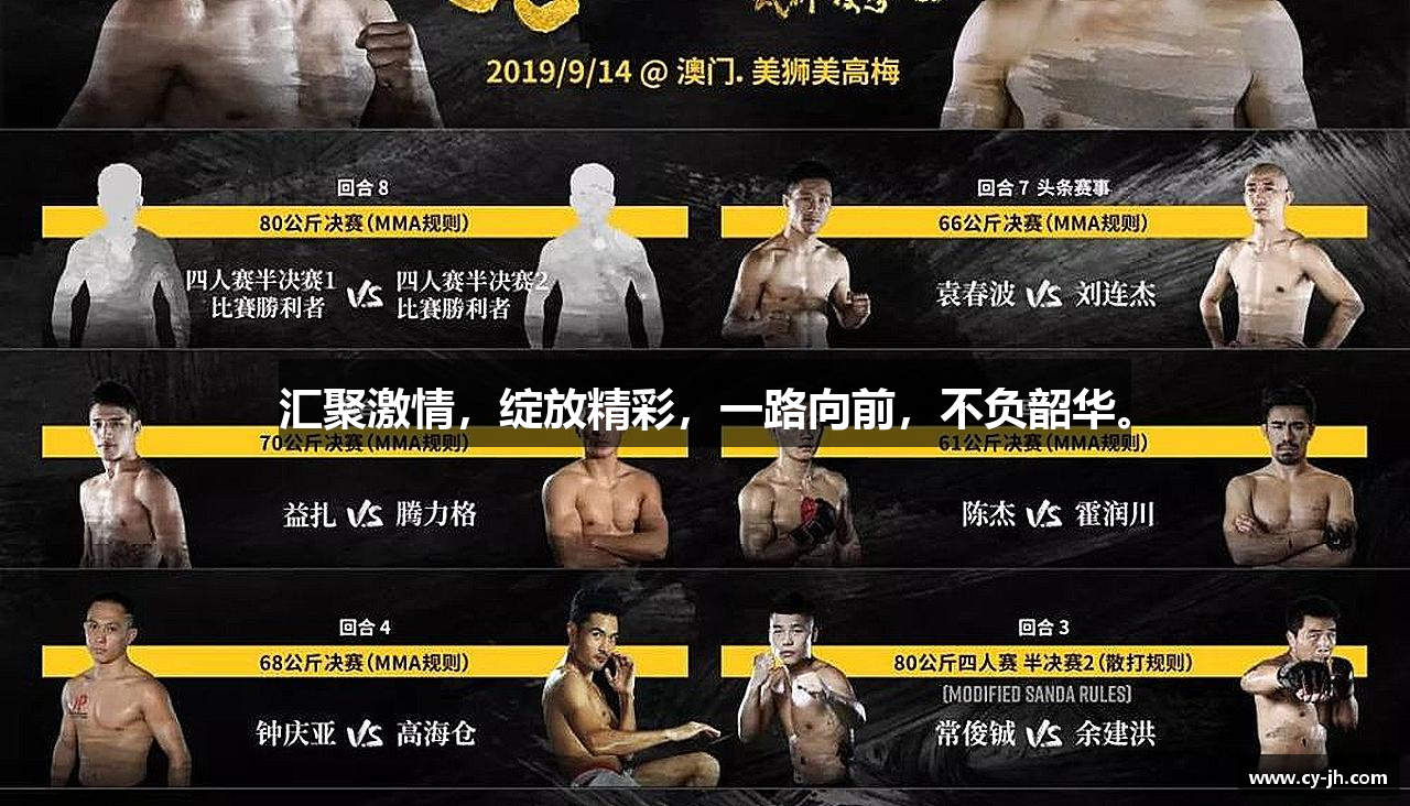 汇聚激情，绽放精彩，一路向前，不负韶华。